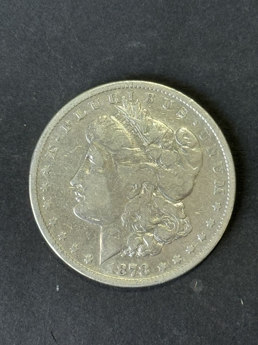 Alle Münzen: Morgan Dollar 1878 S Silber – Gebraucht aus Winterthur von YSCHU