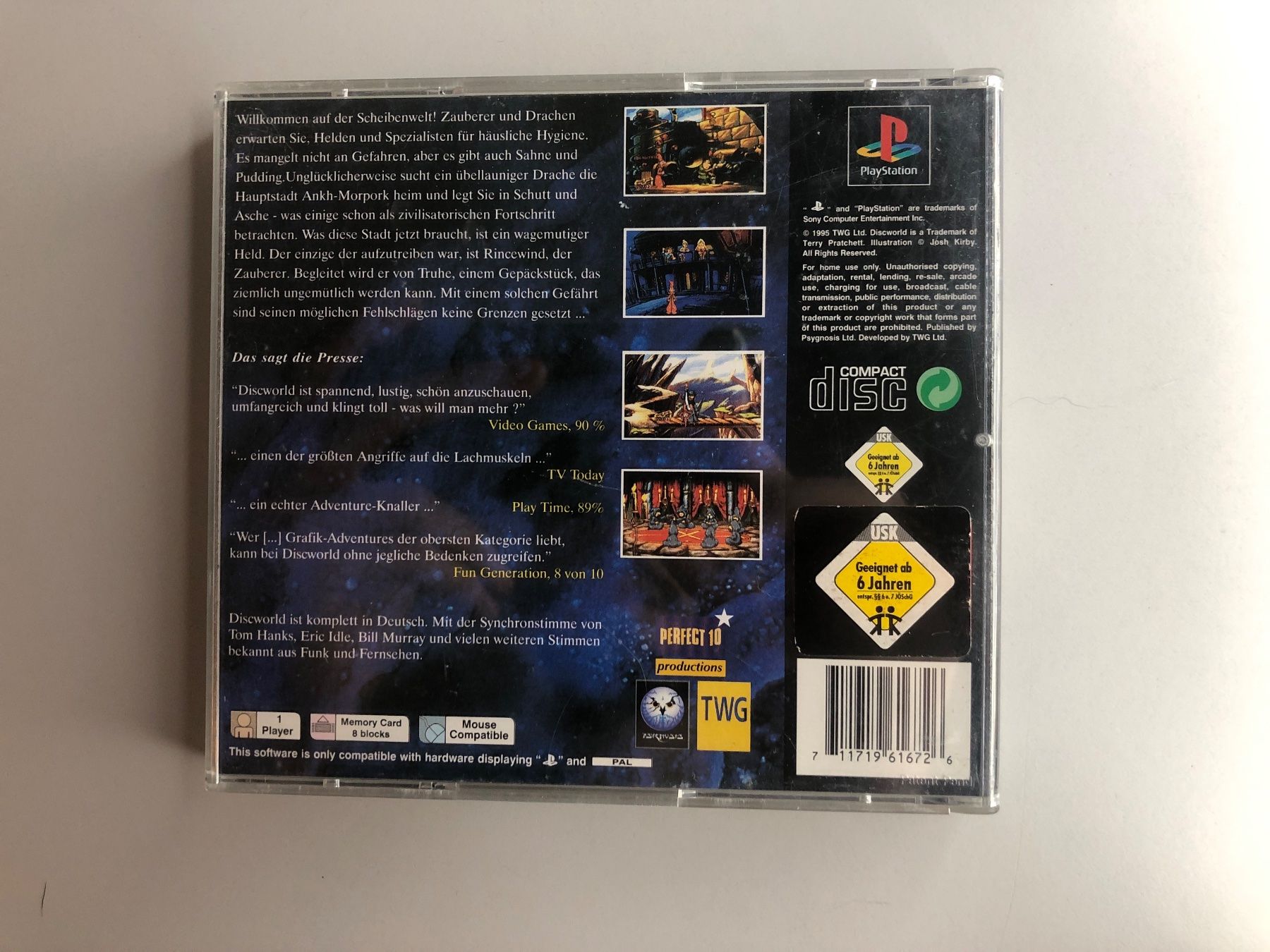 Sony Giochi: Discworld - PS1 – Usato da St.gallen venduto da taduz 1