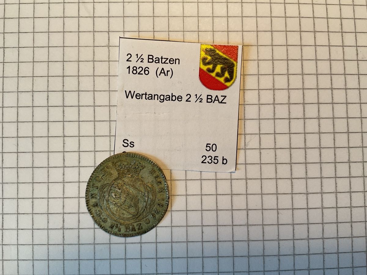 Toutes les monnaies: Schweizer Münze Kt.Bern – D'occasion à Ursenbach par tho_8s6p 1