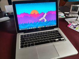 Macbook Pro mit Googles Chrome OS (flex) installiert