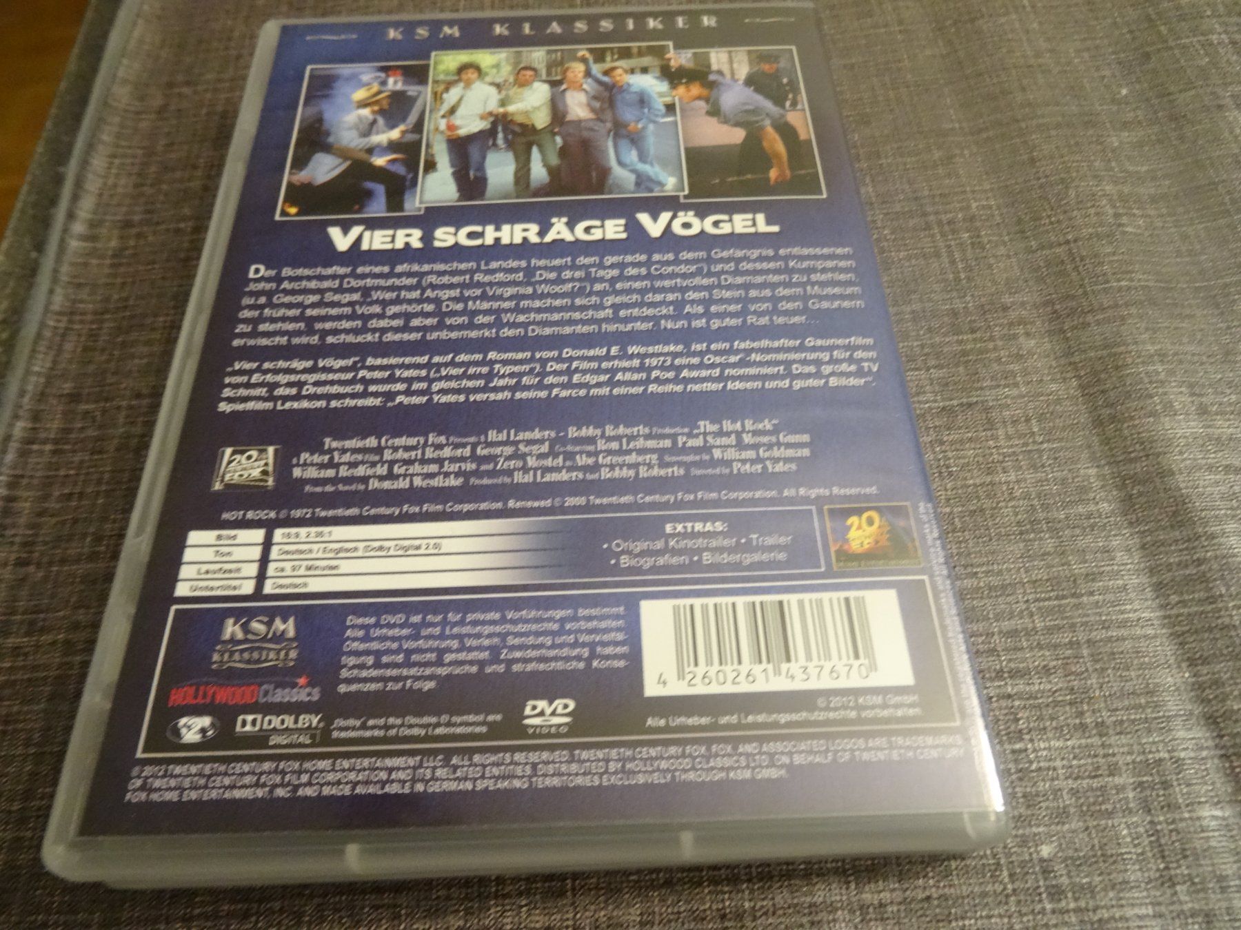 Tutti i DVDs: DVD Vier Schräge Vögel Robert Redford – Usato da Olten venduto da Disc-Verkauf 2