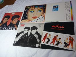 5x 12" Schallplatten - Wham  - Top Sammlung