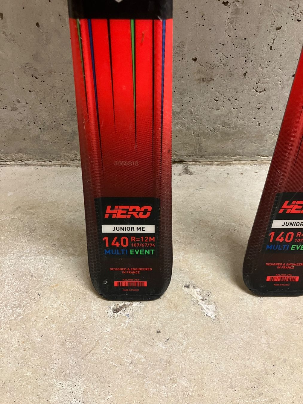 Rossignol Sci: Rossignol Hero Junior Ski 140 cm – Usato da Burgdorf venduto da dataArray909 2