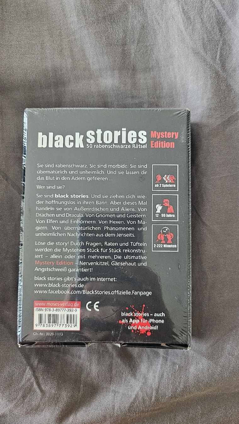 Giochi: Blackstory orginalverpackt – Nuovo e nell'imballaggio originale da Zürich venduto da kar_c5mx 1