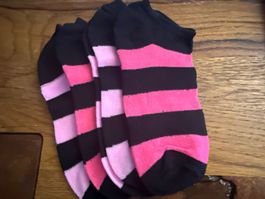 4 x Sneaker-Socken Einheitsgrösse 36-40