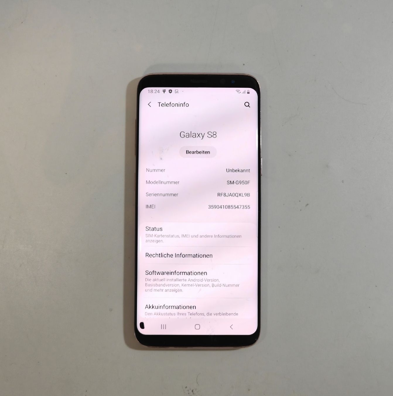 Samsung Handys / Smartphones: Samsung Galaxy S8 – Gebraucht aus Ehrendingen von Rocky985 2