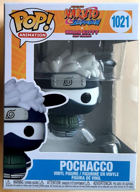 FUNKO POP! ANIMATION NARUTO X SANRIO POCHACCO #1021 + GRATIS POP SCHUTZHÜLLE – Neu & OVP