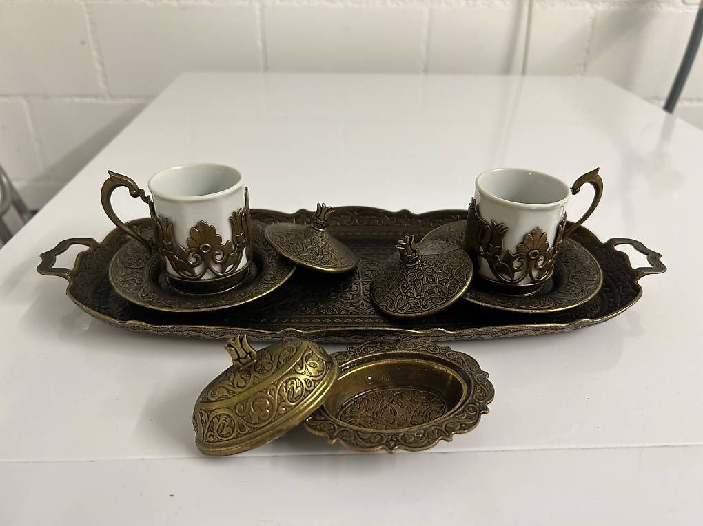 Set di piatti: Original türkisches Kaffee-Set – Usato da Zürich venduto da Artemis78 1