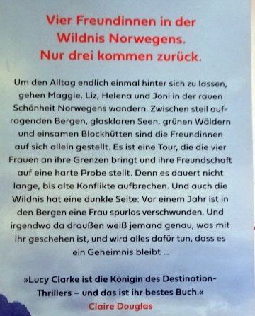 Libri: The Hike von Lucy Clarke – Usato da Wetzikon ZH venduto da strubeli024 1