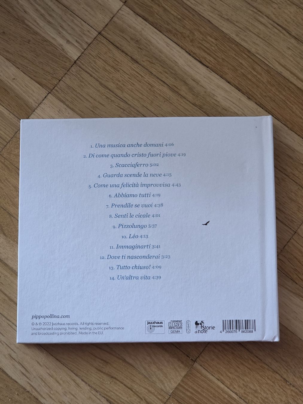 CDs: CD: Pippo Pollina canzoni segrete – Gebraucht aus Aesch BL von immon 1