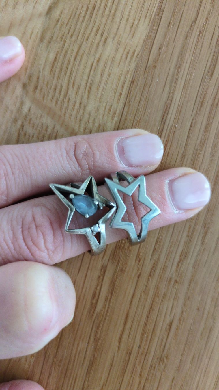 Mugler Anelli: lot de deux bagues Thierry Mugler – Usato da Morens FR venduto da Lolita1802