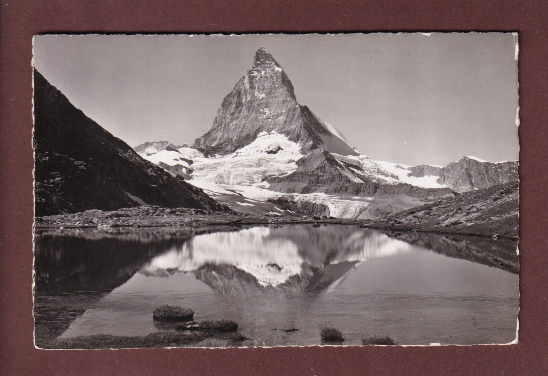 Cartoline postali: CERVIN / MATTERHORN - 1944 – Usato da Pully venduto da nicecards