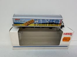 Märklin Spur H0 Schiebewandwagen  Farmer Migros  Hbils  SBB