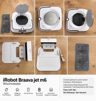 iRobot Braava Jet m6 Wischroboter inkl. Reinigungsmittel