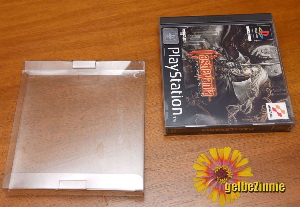 CHILDMORY 10x Transparente Schutzhüllen - Für PS2, NGC, Wii, Xbox, Xbox 360 Spiele, 13,7x1,7x19,3 Cm