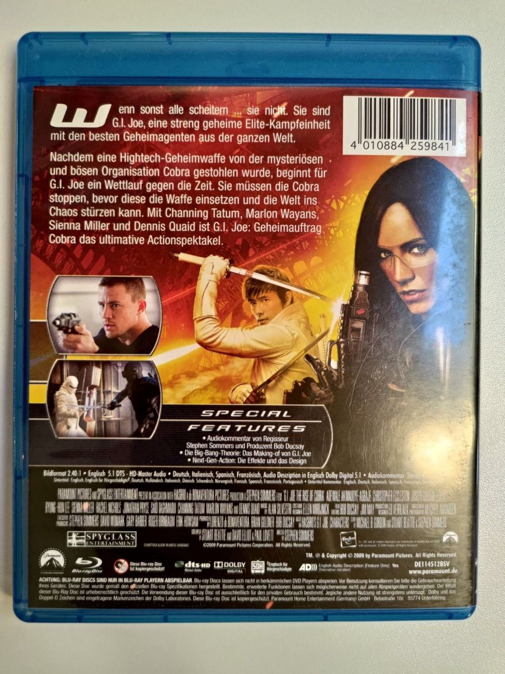 Alle DVDs: G.I. Joe – Geheimauftrag Cobra – Gebraucht aus Liestal von Kratzilla 2