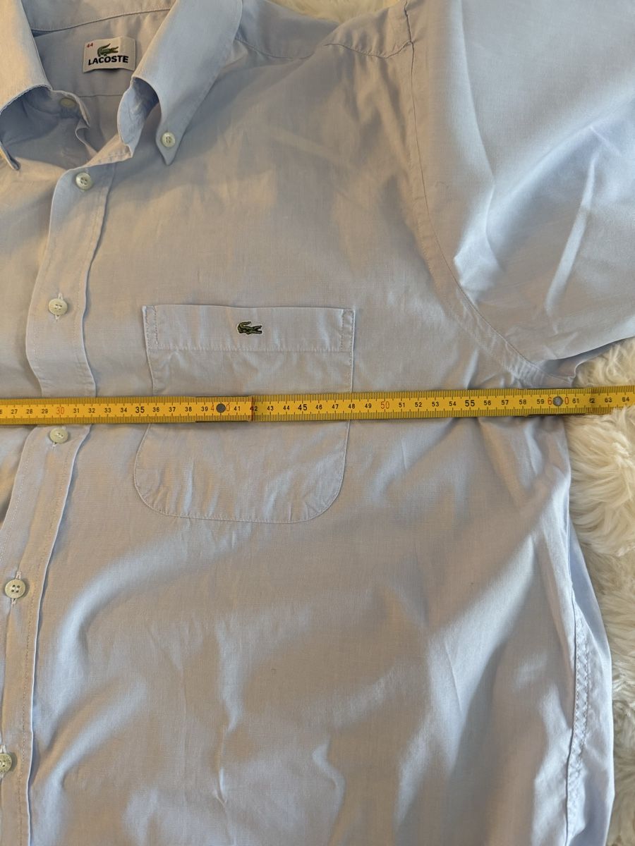 Lacoste Chemises: Chemise Lacoste bleu clair – D'occasion à Monthey par Joseph-29 3