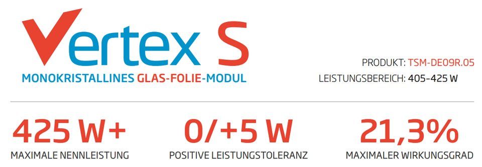 Trina Solar Dispositivi a energia solare: 410w Solar Module von Trina Vertex S full black – Nuovo e nell'imballaggio originale da Kreuzlingen venduto da cwave 2