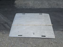 Aluminiumplatte / Überfahrrampe/ Bodenplatte/ Schwellenrampe