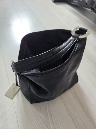 Furla Handtasche schwarz Leder guter Zustand