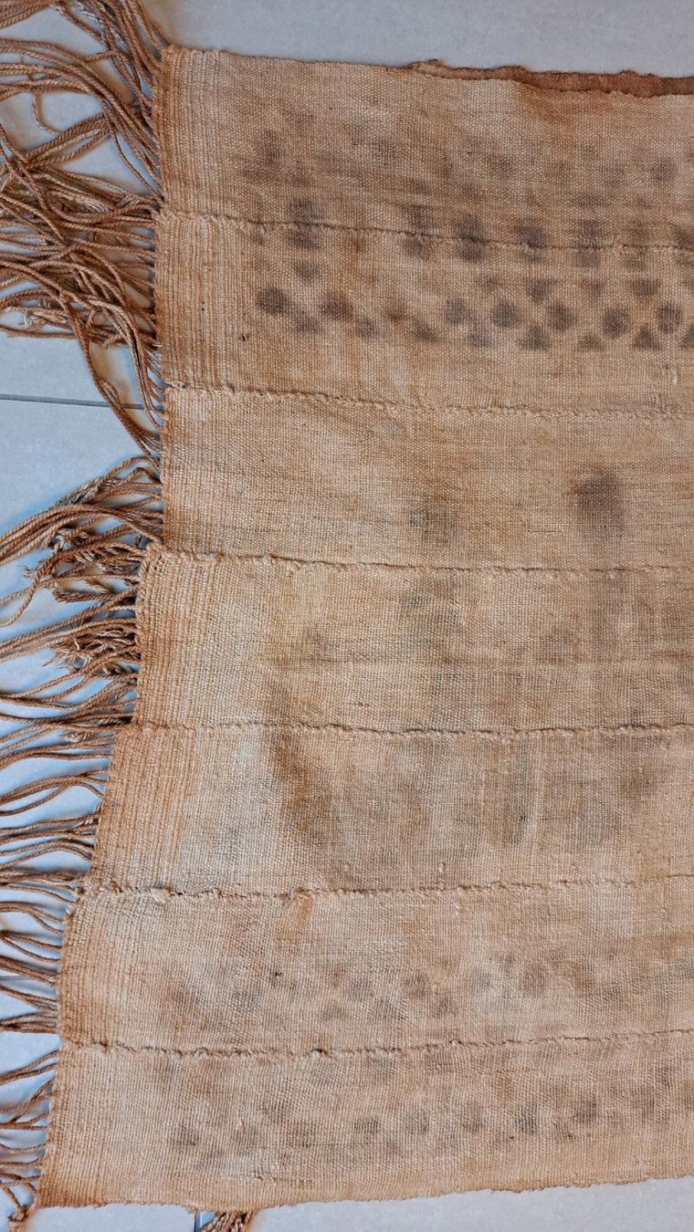 Tessuti: altes Handgefertigtes Batik Stoff Panel – Usato da Riehen venduto da Appia48 6