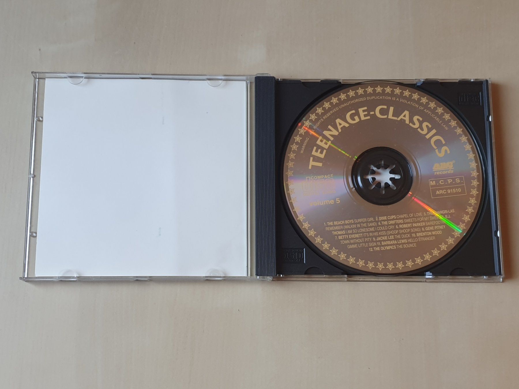 CD: Teenage Classics Vol. 5 – Usato da Stansstad venduto da collectorsshop 2