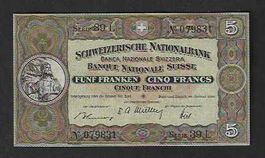 CH  -  5  Fr.  1949  Bankfrisch