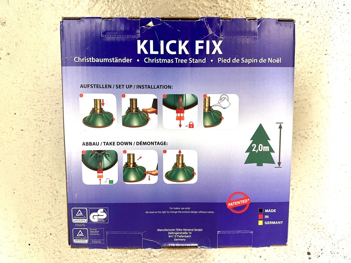 Basi per albero di Natale: Klick Fix Baumständer – Usato da Thalwil venduto da Thommy_nau 1