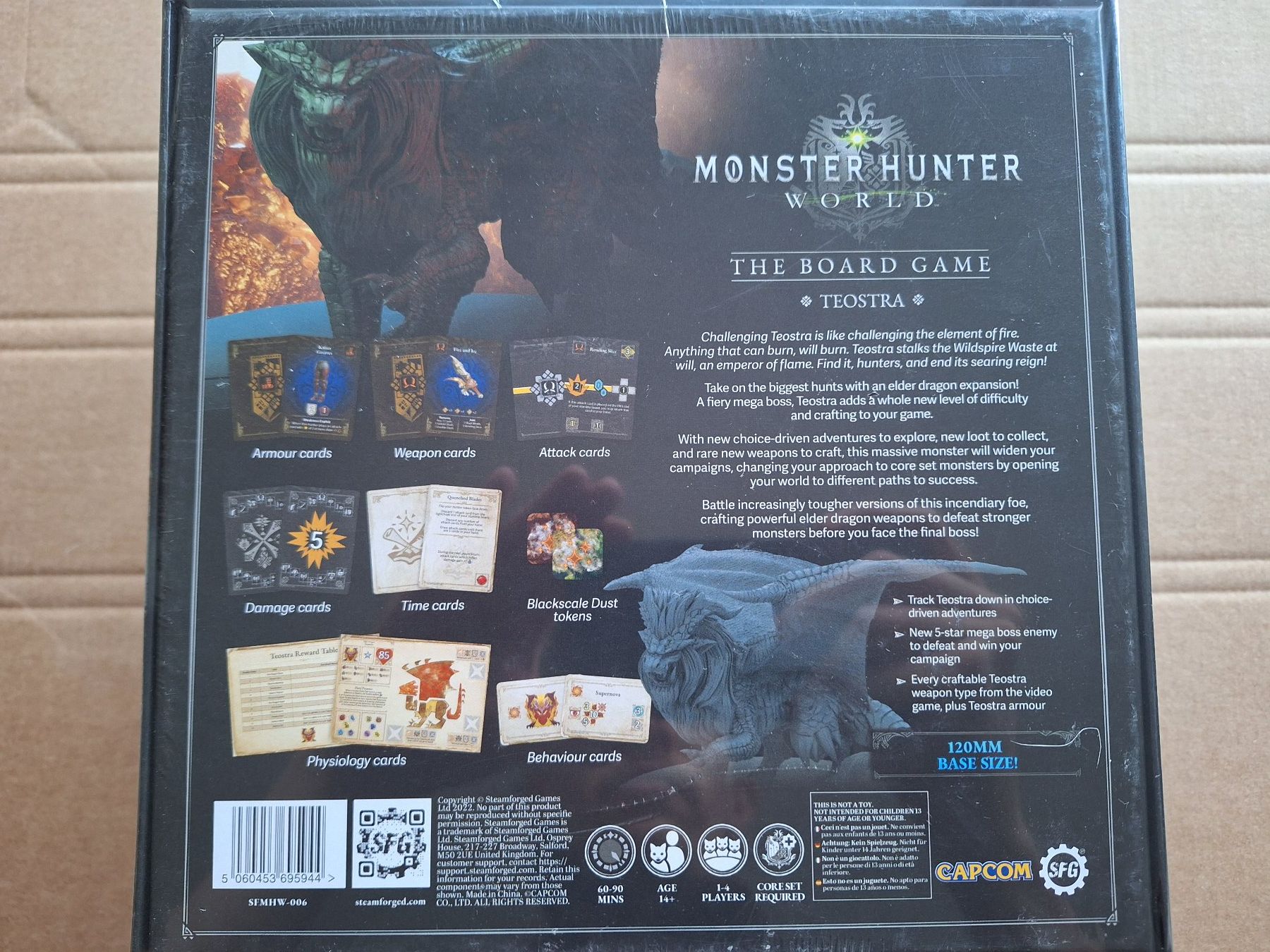 Giochi: Monster Hunter World Board Game - Teostra SEALED – Nuovo e nell'imballaggio originale da Altstätten SG venduto da  2