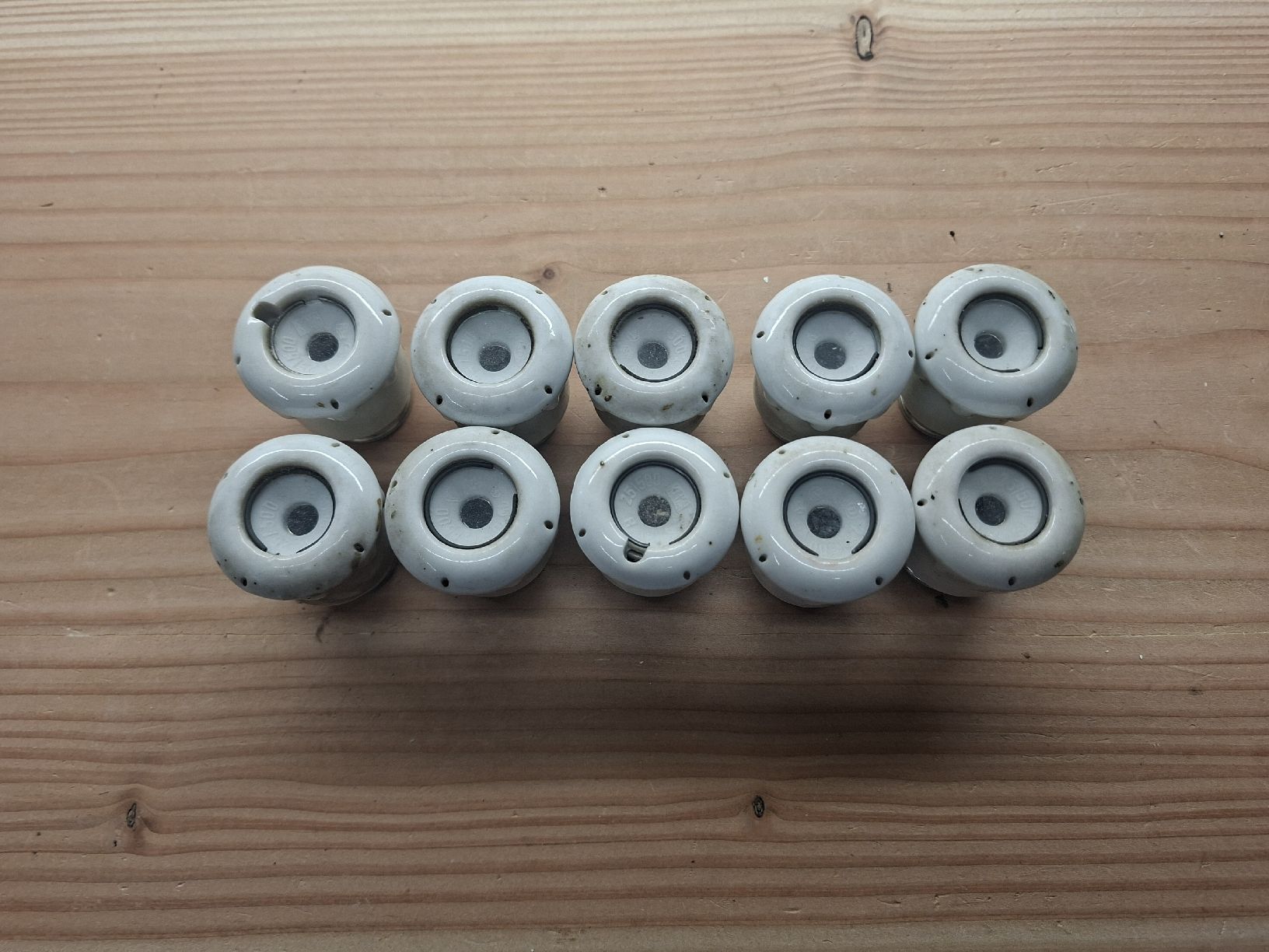 Stecker: Sicherungskopf E27 KII 10 Stück – Gebraucht aus Neunkirch von MaElekt
