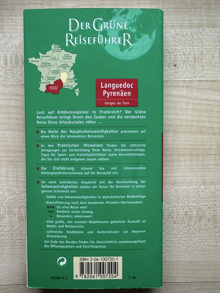Libri: Michelin Reiseführer Languedoc/Pyrenäen – Usato da Ottikon venduto da lo99 1