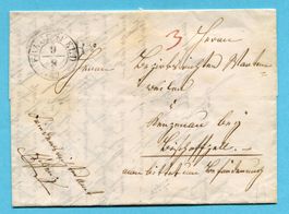 Faltbrief von Frauenfeld nach Keneznau b. Bischoffszell 1842