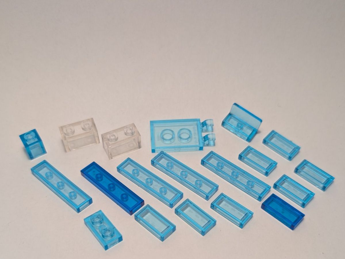 Lego Jouets: LEGO diverse transparente Teile – D'occasion à Uster par FabioR