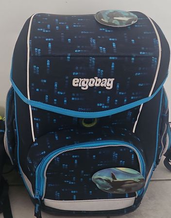 Ergobag Schulranzen blau Grösse uni guter Zustand