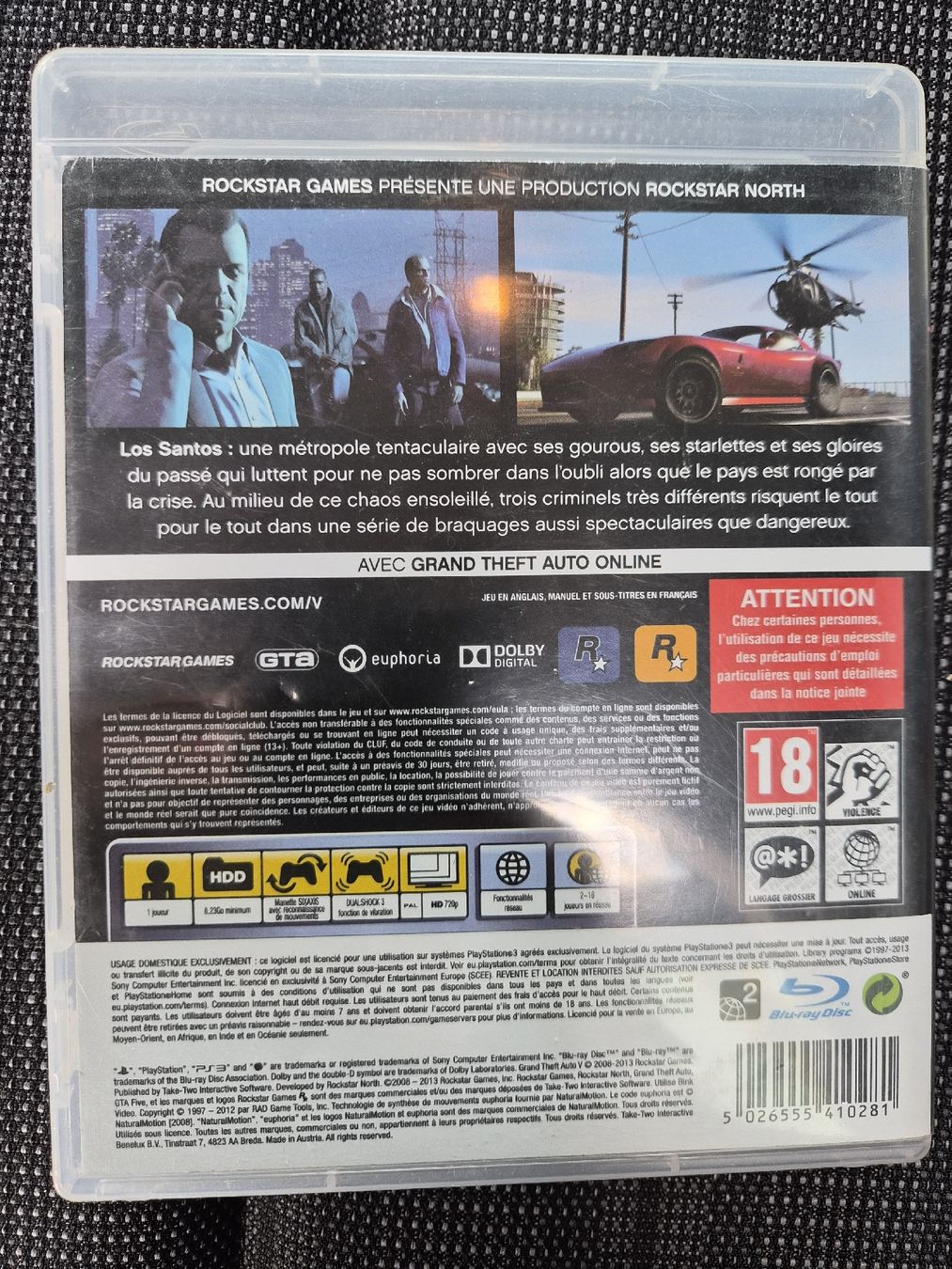 Sony Giochi: Grand Theft Auto V (5) - PS3 – Usato da La Joux FR venduto da car_ck96 2