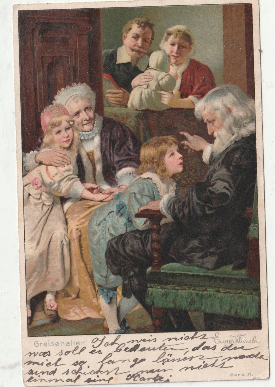 Cartoline postali: Kunstkarte – Usato da Lumbrein venduto da made02