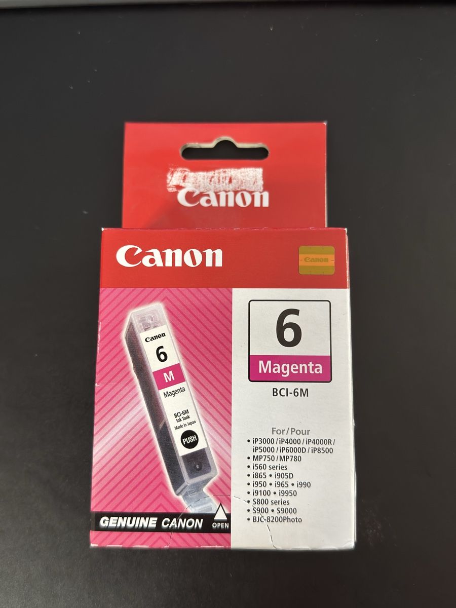 Canon Druckerpatronen & Toner: Canon BCI-6M Tintenpatrone – Neu und originalverpackt aus Oberbipp von Maem