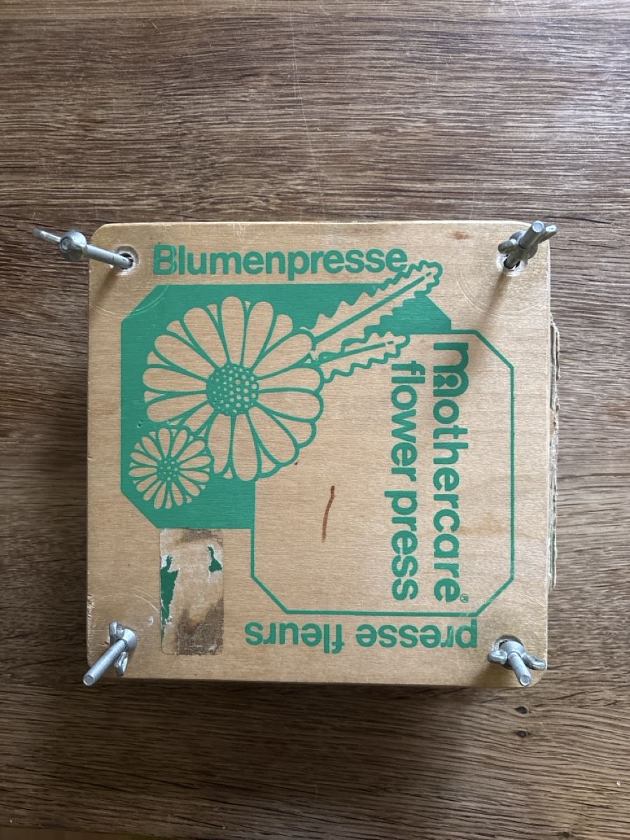 Kit bricolage: Blumenpresse – Usato da Zürich venduto da zuesty