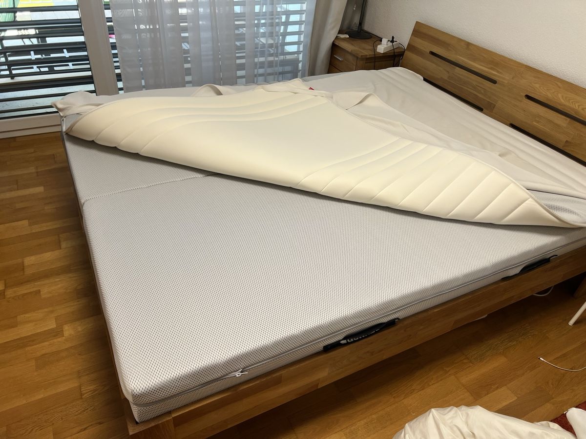 Jysk Letti: Bett 1.60x2.00 inkl. Matratzen  – Usato da Dübendorf venduto da Lrab 2