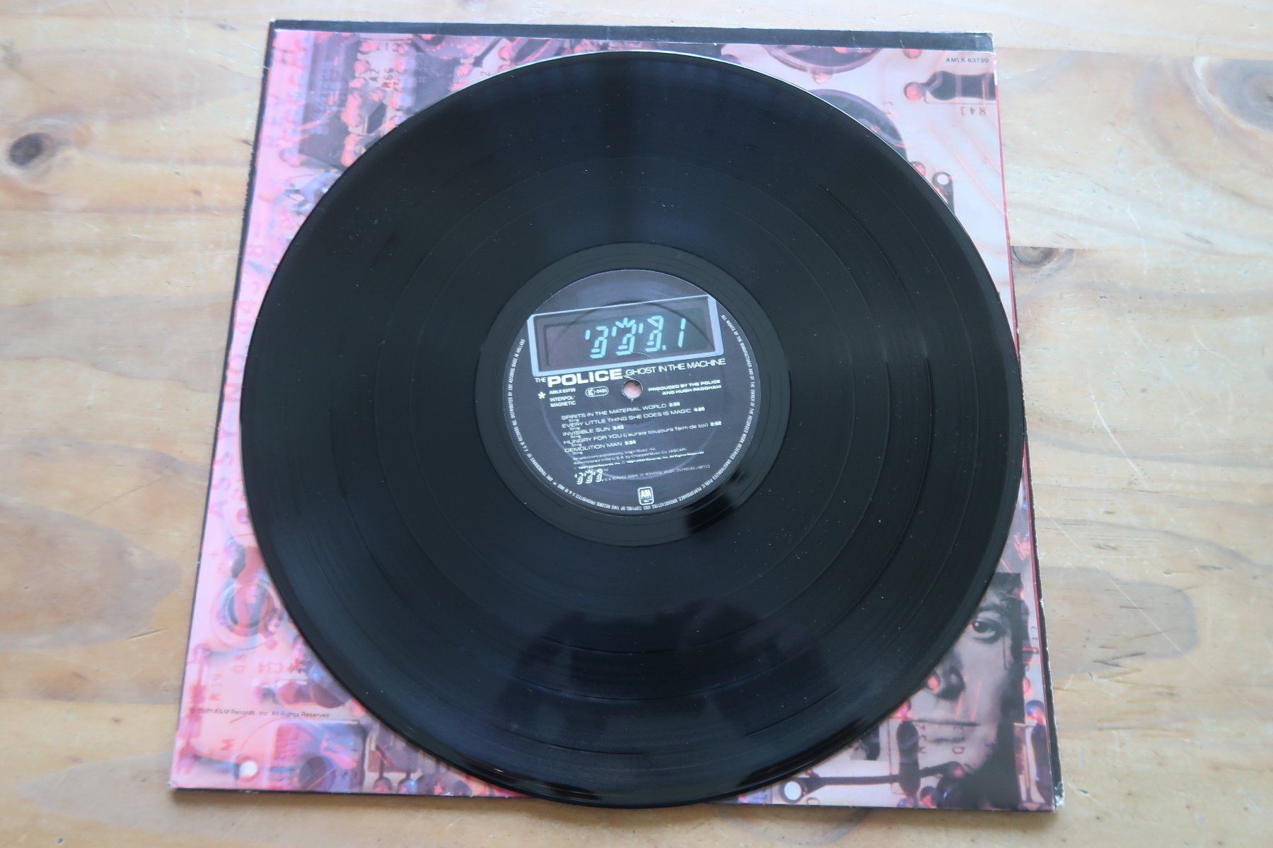 Dischi in vinile: THE POLICE - GHOST IN THE MACHINE - VINYL LP – Usato da Basel venduto da Patiscat 3