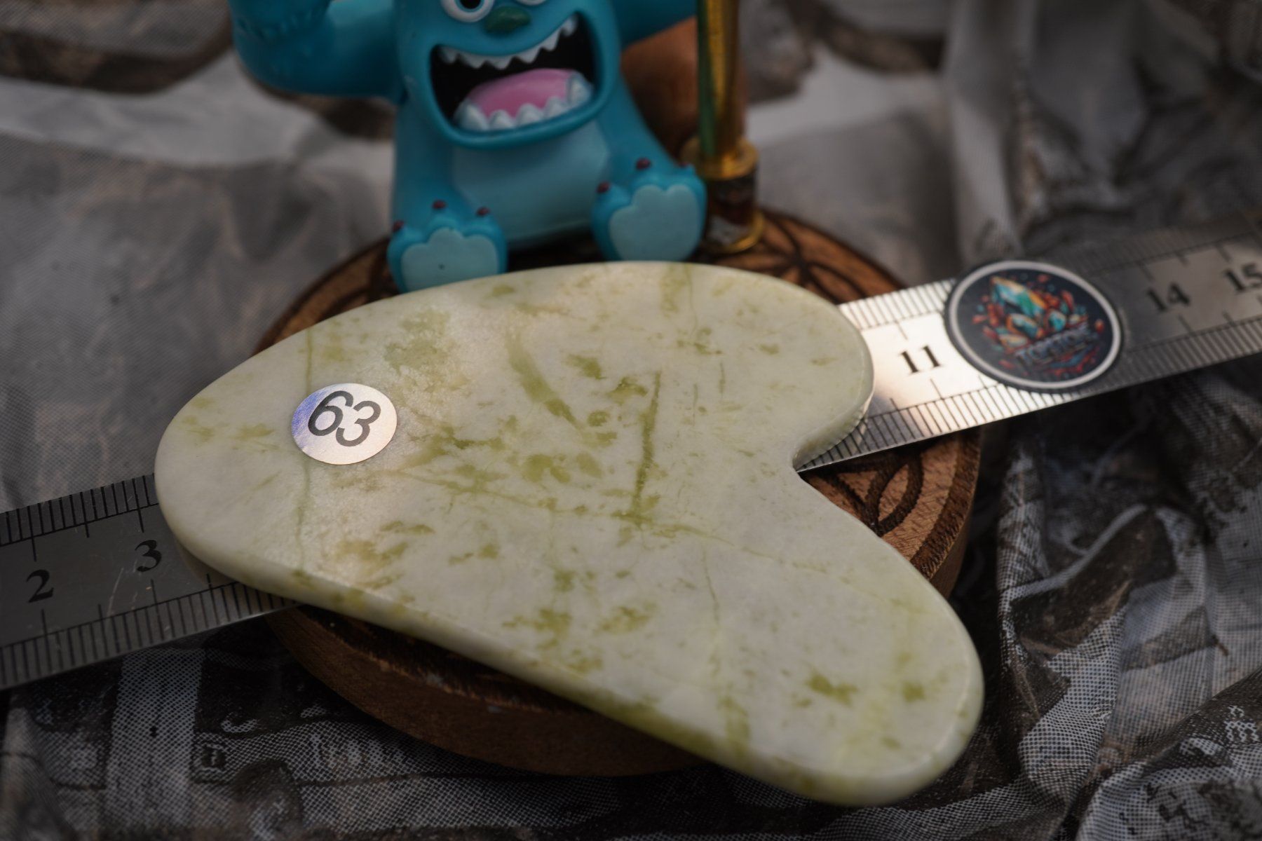 Minéraux & Lithothérapie: Gua Sha Massage-Stein    Jade     ab 1.- – Neuf avec emballage d'origine à Eschenbach SG par topstone 1