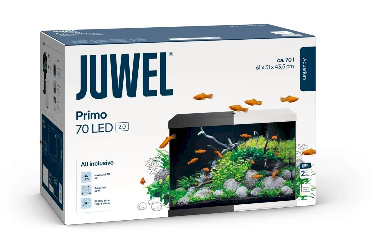 Acquari: Juwel Primo 70 LED 2.0 Aquarium schwarz – Nuovo e nell'imballaggio originale da Bottighofen venduto da zaap 2