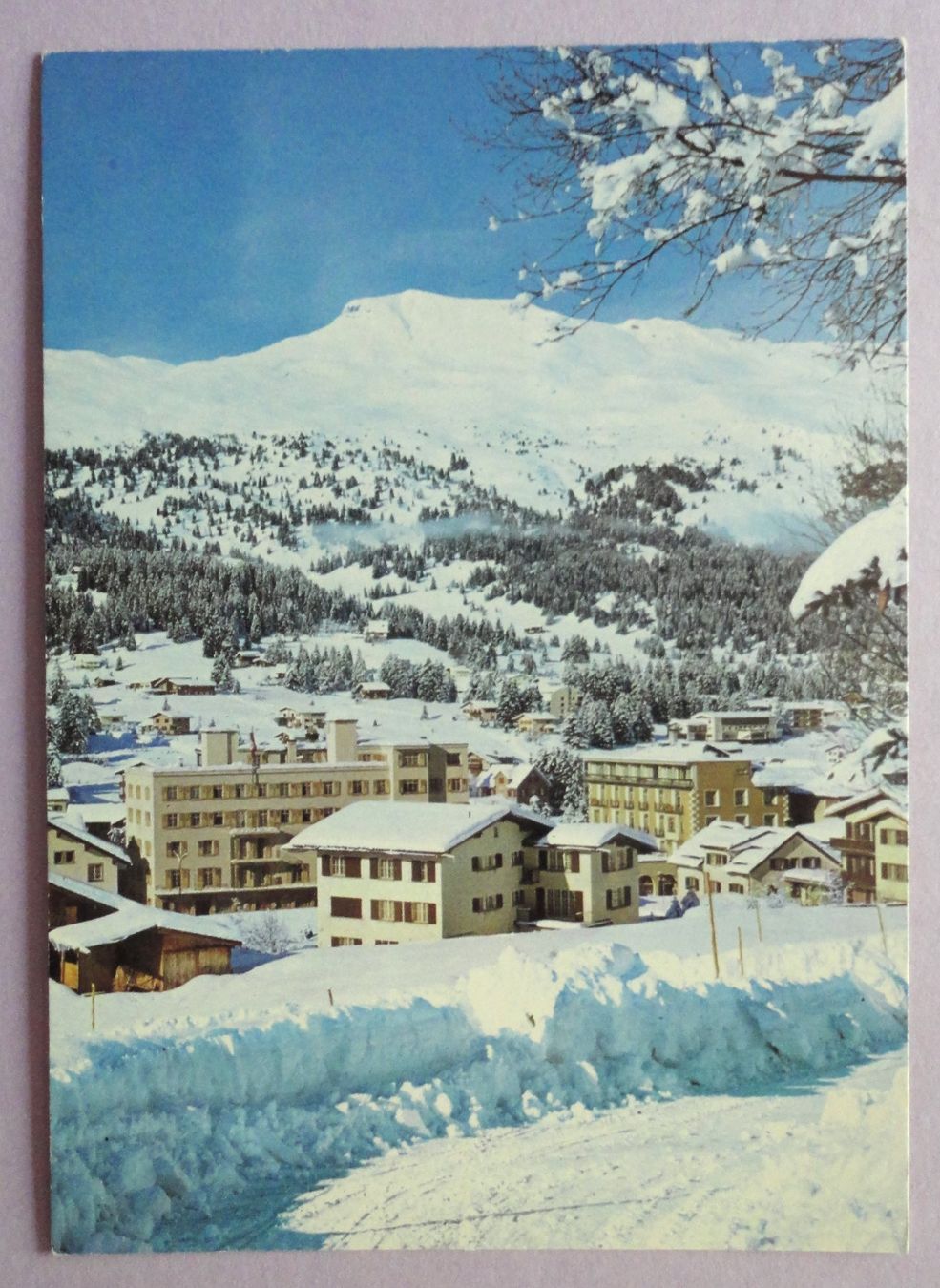 Cartoline postali: Lenzerheide 1500 m ü.M. mit Piz Danis – Usato da Fétigny venduto da Billy2miny