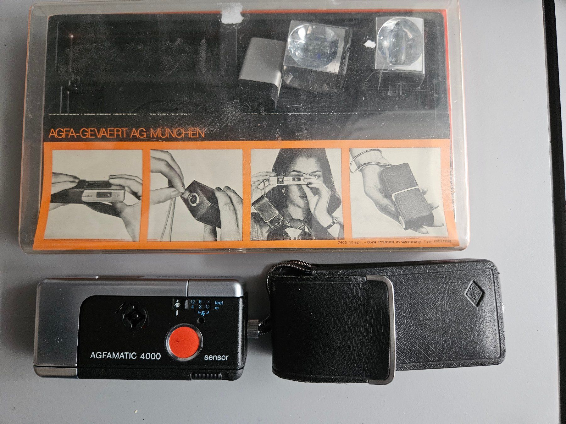 Agfa Fotocamera: Agfamatic 4000 Sensor – Usato da Langendorf venduto da Bruenu