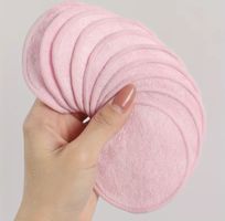 Wiederverwendbare Abschminkpads, rosa, neu!