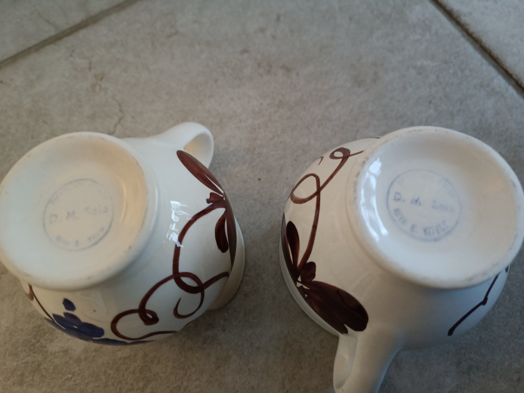Set di piatti: Boccalino Weingläser / -tassen – Usato da Aesch BL venduto da Rerosa43 9