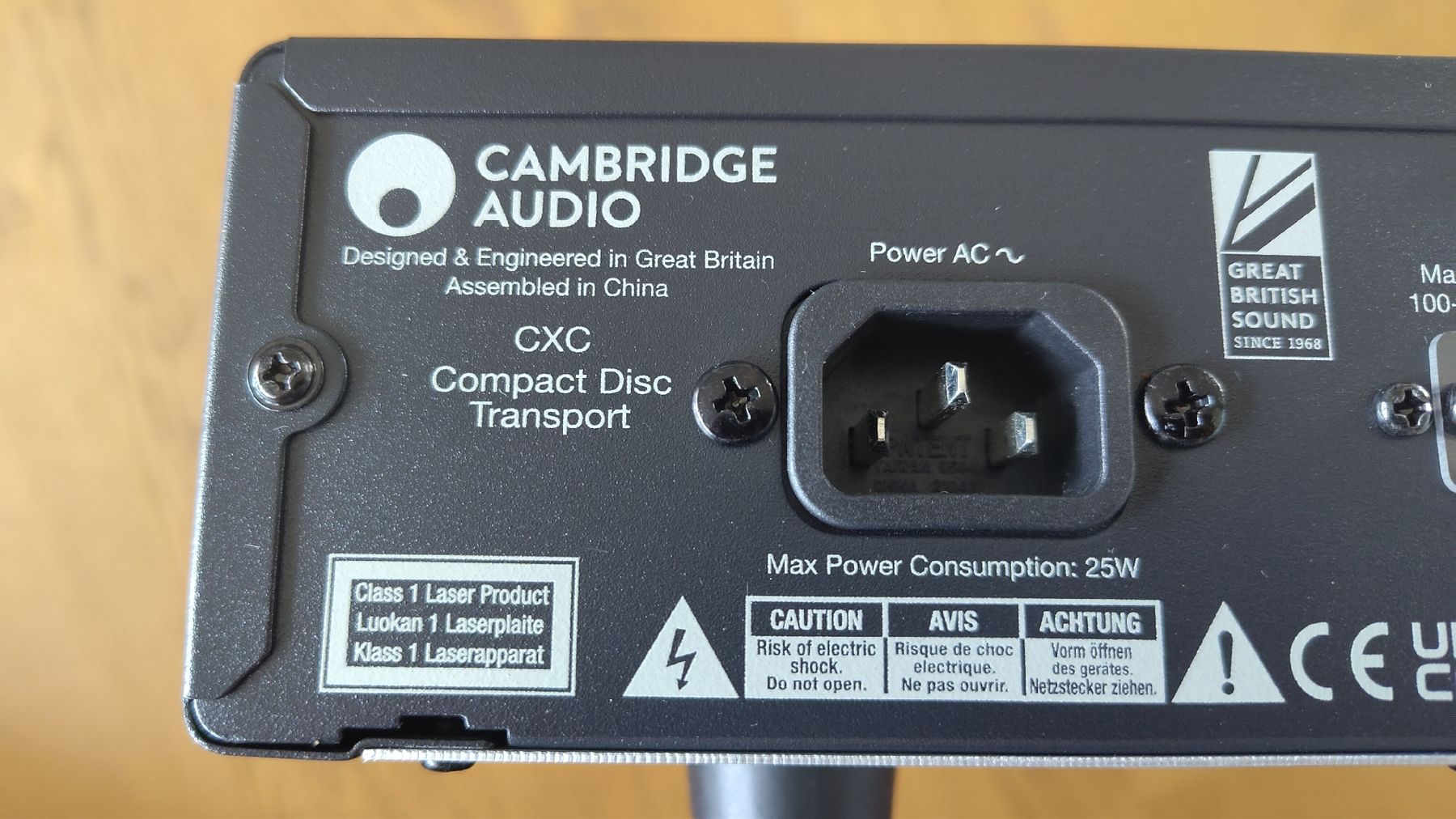 CDs: Cambridge Audio CXC CD Transport, limitierte Black Edition – Gebraucht aus Wil SG von Yoed 2
