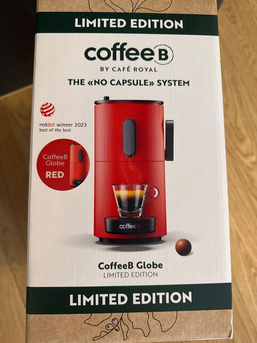 Coffee B Macchine per caffè & Macchine per espresso: NEU! CoffeeB Globe Kaffeemaschine + Kaffeeballs – Nuovo e nell'imballaggio originale da Schönenwerd venduto da d.chiara 3