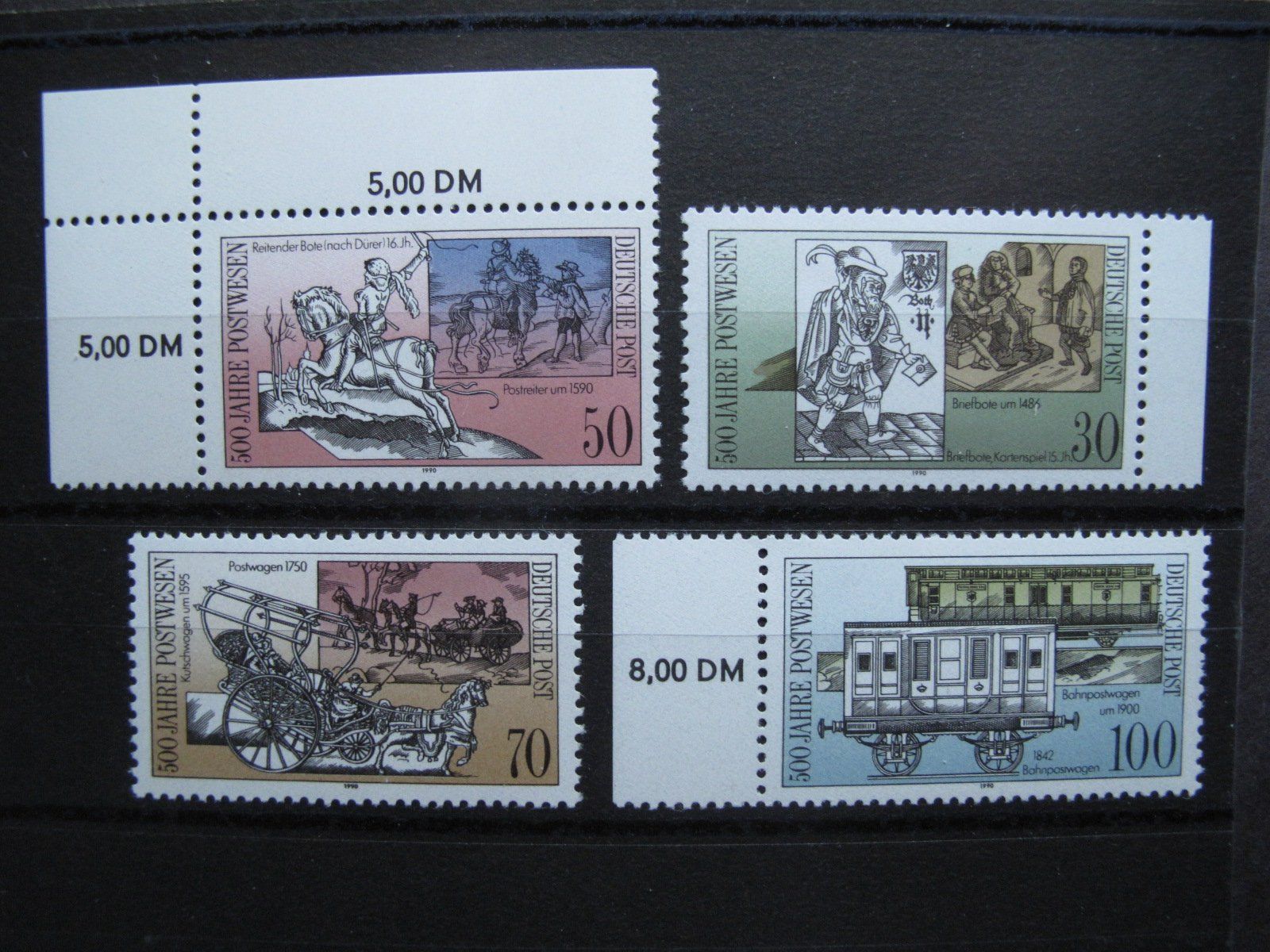 Tutti i francobolli: DDR 1990 Intl. Postverbindungen ** – Usato da Wil SG venduto da fva01