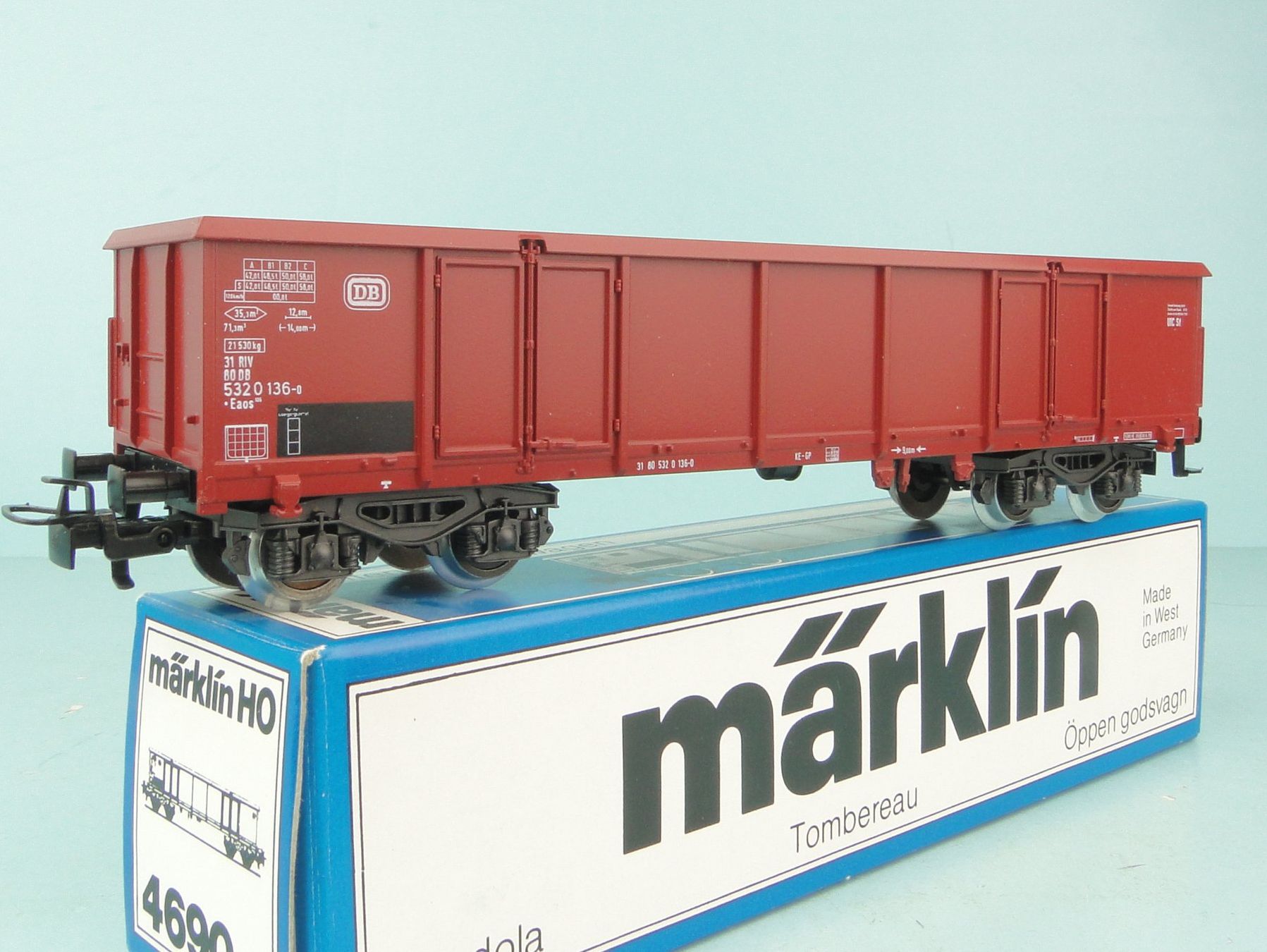 Märklin Trains électriques: Märklin 4690 DB Eaos, neuwertig – D'occasion à Bülach par cann11